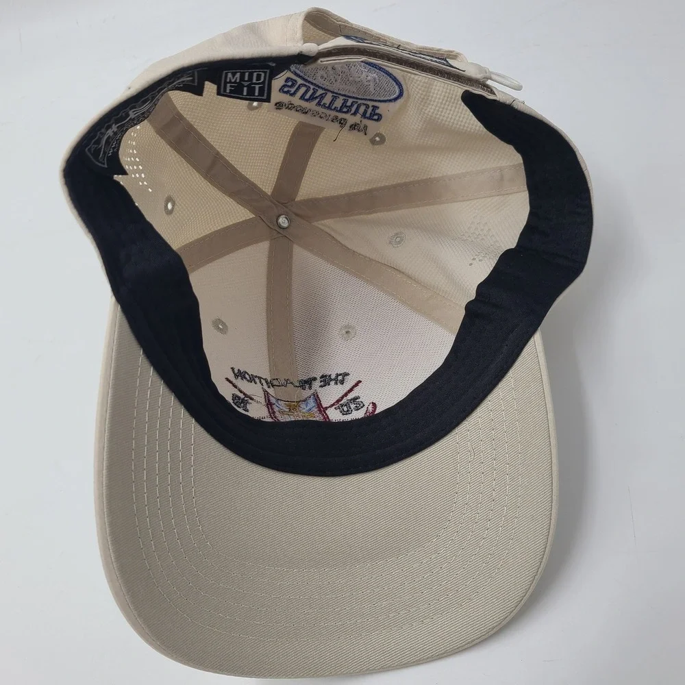 The‎ Tradition Golf Tournament Hat Adjustable Ahead Beige 2019 Crest Logo Men